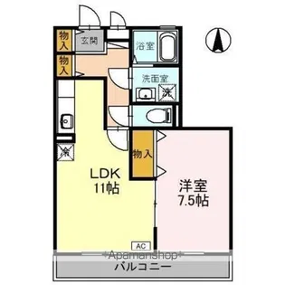 プリマベーラ【2階】の間取り