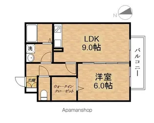 瀬田メディエートプラザD【2階】の間取り
