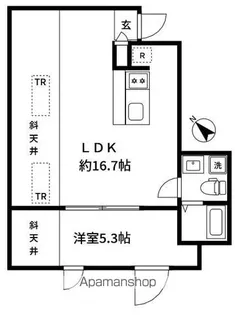 ラフォルテ井草【3階】の間取り