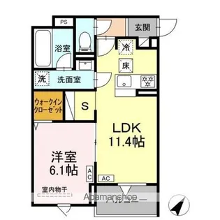 セレスティア東尾久II【1階】の間取り