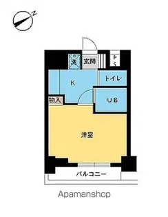 スカイコート文京白山第2【3階】の間取り