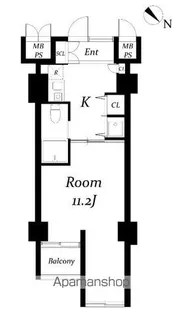 アーバンパーク代々木【2階】の間取り