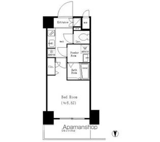 ルーエ本町【3階】の間取り