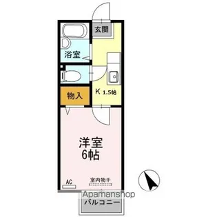 リビエールアン A棟【1階】の間取り