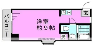 ピソブランコ【4階】の間取り