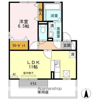 ビアンキ【1階】の間取り