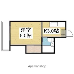 第2井上ハイツ【2階】の間取り