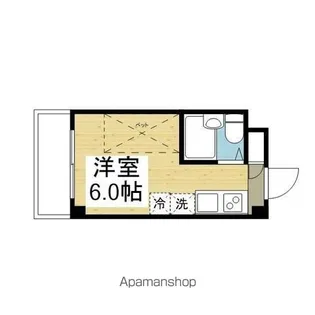 アルト高砂【4階】の間取り