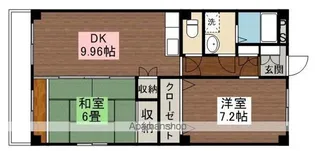 サンクレール岡本【301号室】の間取り