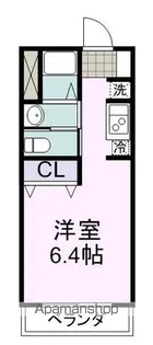エアリー吉野町【2階】の間取り