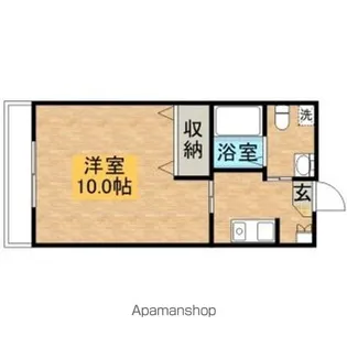 エルジーナ【106号室】の間取り