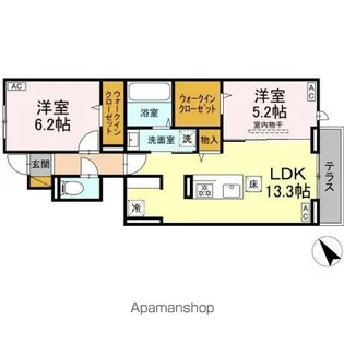 YAMAJUII【1階】の間取り