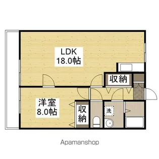 アークハイツ鹿田【4階】の間取り