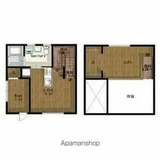 ESPRESSO尾張旭【2階】の間取り