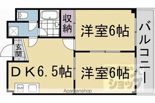ハウスS&Y【206号室】の間取り