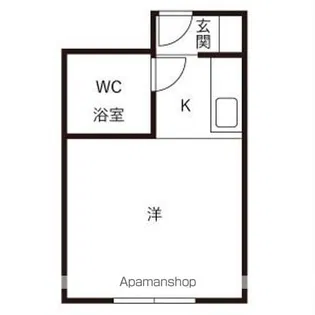 全国ビルニューオリンピア【503号室】の間取り