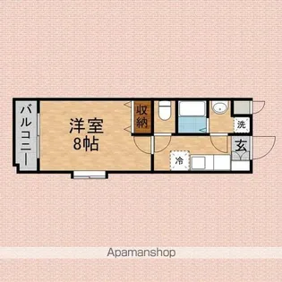 ビバーチェエクセラ【301号室】の間取り