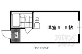 佐わらび堺町マンション【205号室】の間取り