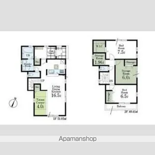 埼玉県戸田市笹目南町【一戸建】の間取り