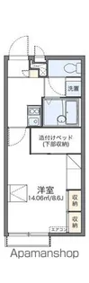 レオパレスHIGASHINOⅡ【205号室】の間取り