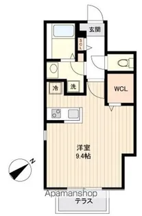 PASEO笹塚【1階】の間取り