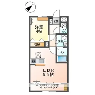 ロードスター【1階】の間取り