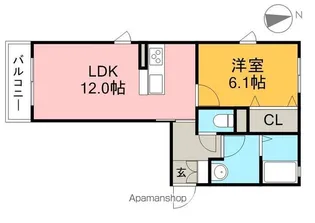 シャーメゾン スオーノ【1階】の間取り