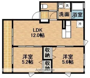 SKY−IS【1階】の間取り