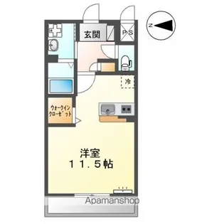 ルピナス【1階】の間取り