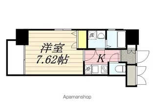 レスプリ メゾンデリス【8階】の間取り