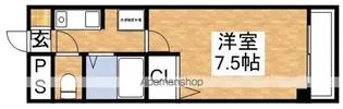 ハートランドウエストマンション【7階】の間取り