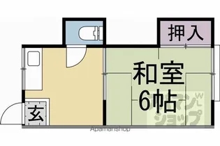 里ノ荘【2F5号室】の間取り
