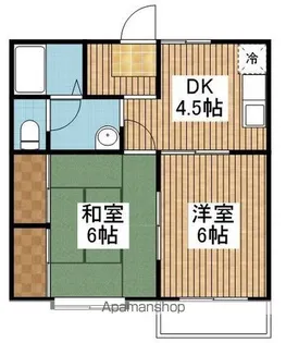 2Kの間取り画像