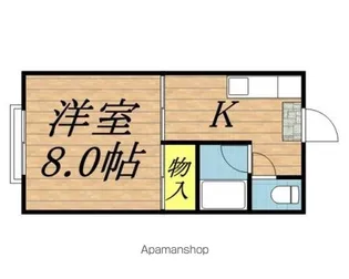 長野県上伊那郡南箕輪村田畑【アパート】の間取り