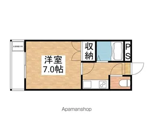 グリーンPAL鹿田【5階】の間取り