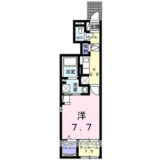 オーガスタ【1階】の間取り