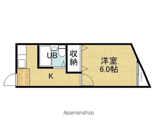 プチシャトウ深野【302号室】の間取り