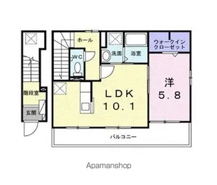 さくらガーデン【2階】の間取り