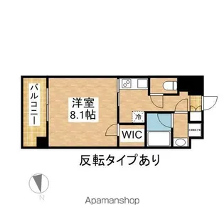 愛知県名古屋市西区新道1丁目【マンション】の間取り