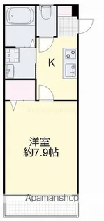 ラフィネ大供【1階】の間取り