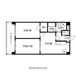 第17川崎ビル【2階】の間取り