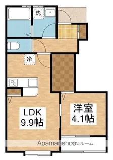 アルデーアⅢ【1階】の間取り
