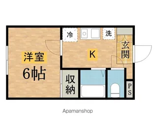 メゾンイトウ【302号室】の間取り