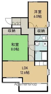 山建Ⅲ【2階】の間取り