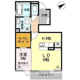 フェリオ望【1階】の間取り