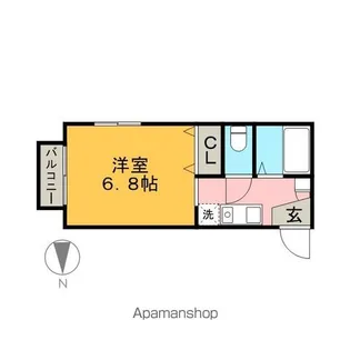 花ハウス2【1階】の間取り