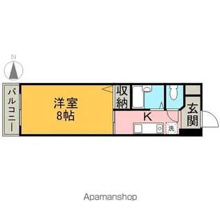 浅井ビル【2階】の間取り