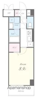 レジデンス神谷C【4階】の間取り