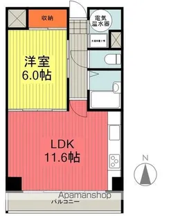 福島県福島市松木町【マンション】の間取り