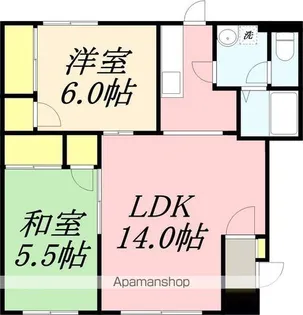 メゾン・ド・和光 3号棟【2階】の間取り